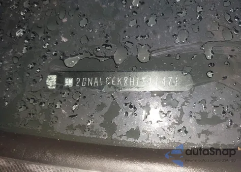 2017 Chevrolet Equinox Lt from USA, damaged, VIN 2GNALCEK8H1511471